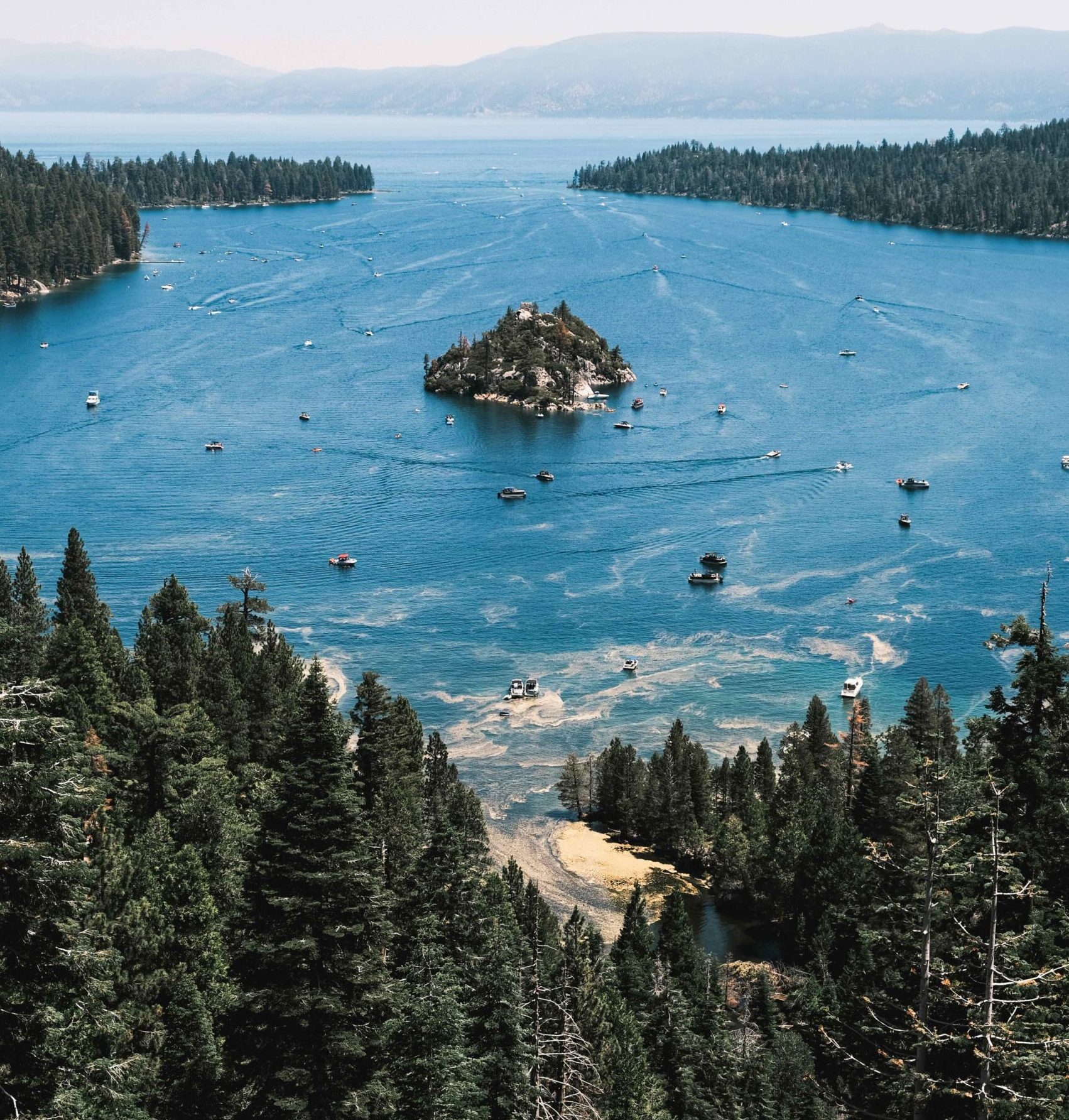 Picture of emerald bay