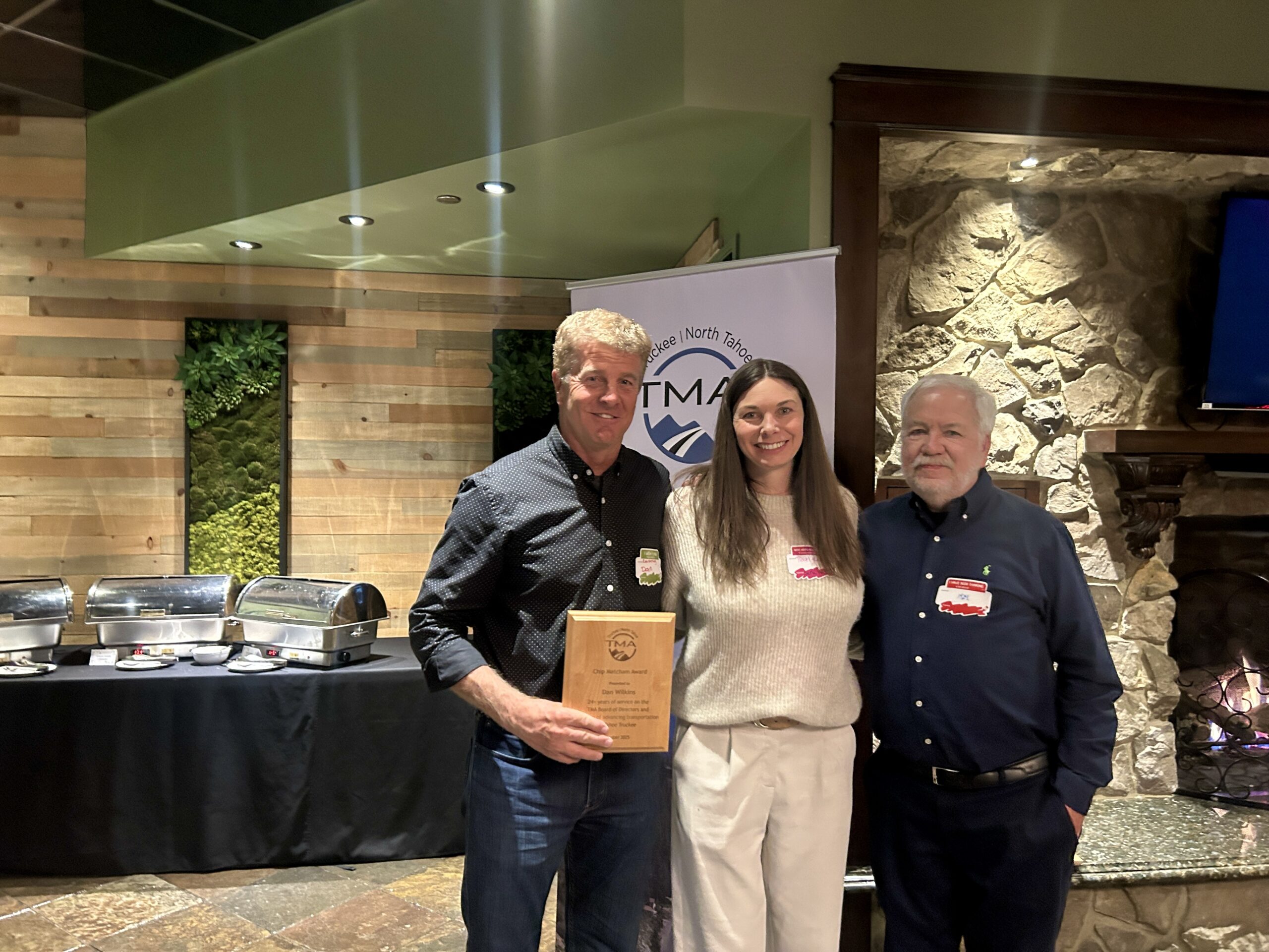 Dan Wilkins, Sara Van Siclen and Steve Teshara TNTTMA Board Dan Wilkins, Sara Van Siclen and Steve Teshara TNTTMA Board