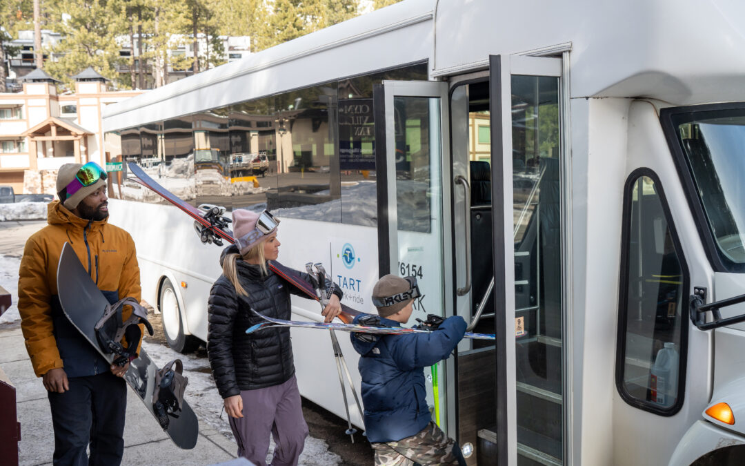 TART’S Free Winter Park & Ride Program Returns, Serving Three Tahoe Truckee Ski Resorts